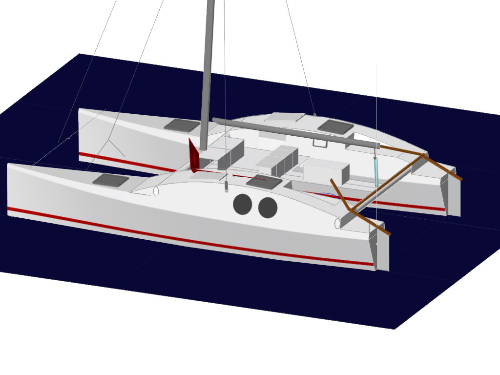 Diy wooden catamaran plans Diy Plan make easy to build boat
