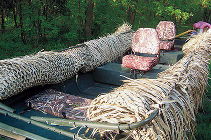 Duck Boat Blinds how to build a boat trailer plans 