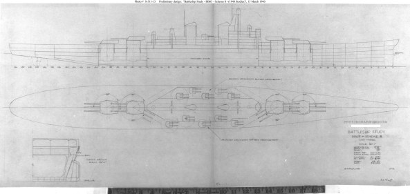 Japanese Battleship Designs Never Built