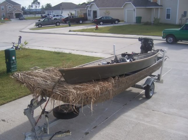 Homemade Duck Hunting Boat Blinds Plans