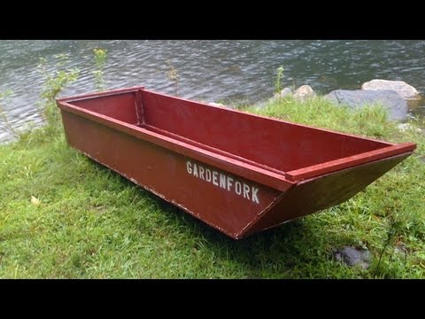 Homemade Plywood Boat