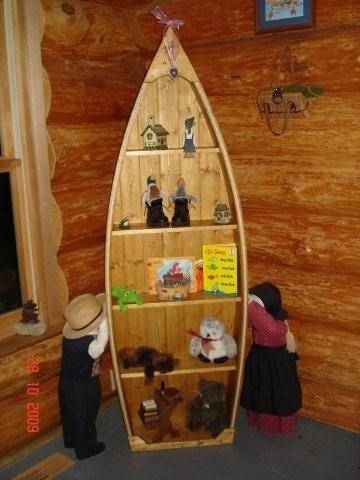 Boat Bookshelf Plans