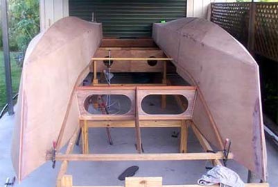 Plywood Catamaran Plans Building Wooden DIY Wooden Boat Plans 
